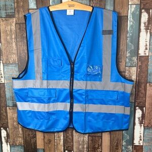 Rhino Hit Blue Safety Vest 5X